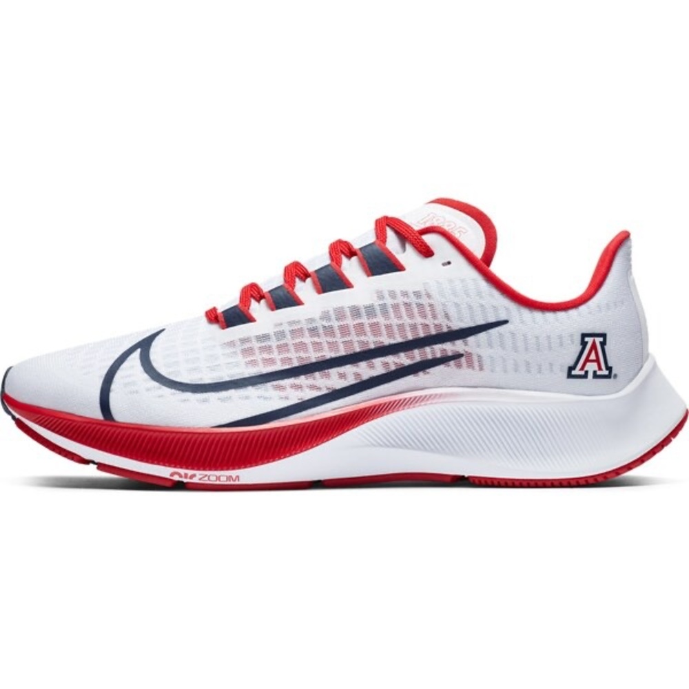 Nike White Arizona Wildcats Pegasus 37 Running Shoes